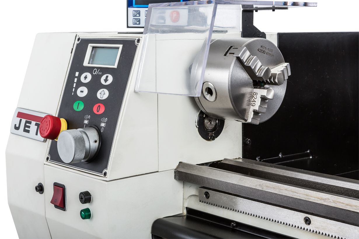 JET BD-8A DRO Настольный токарный станок по металлу с УЦИ (JET Дисконт) - (Демозал Москва)