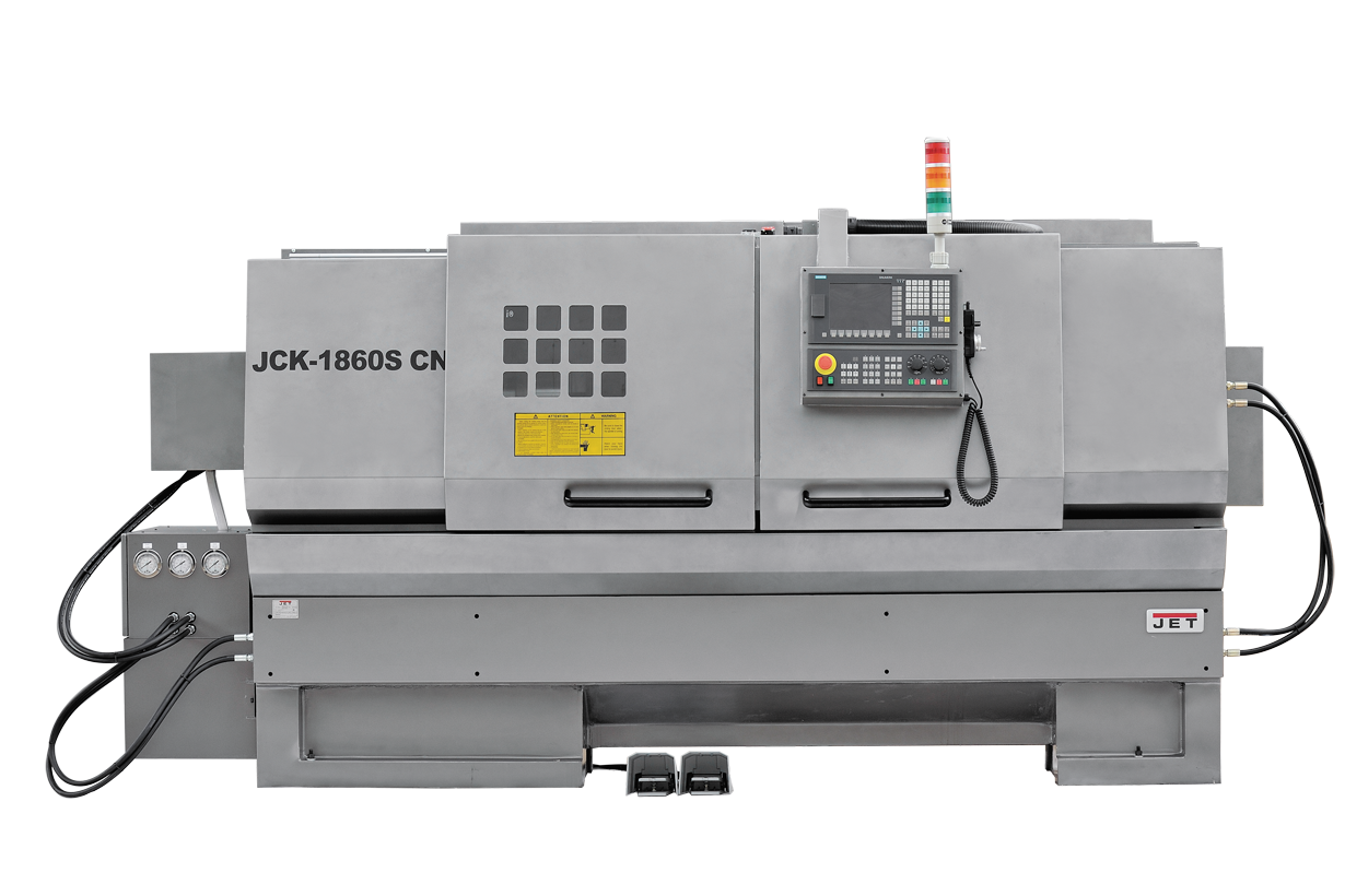 Токарный станок с ЧПУ JET JCK-1640S CNC (Siemens, ручн. патрон, 6-ти поз. рев. голова)