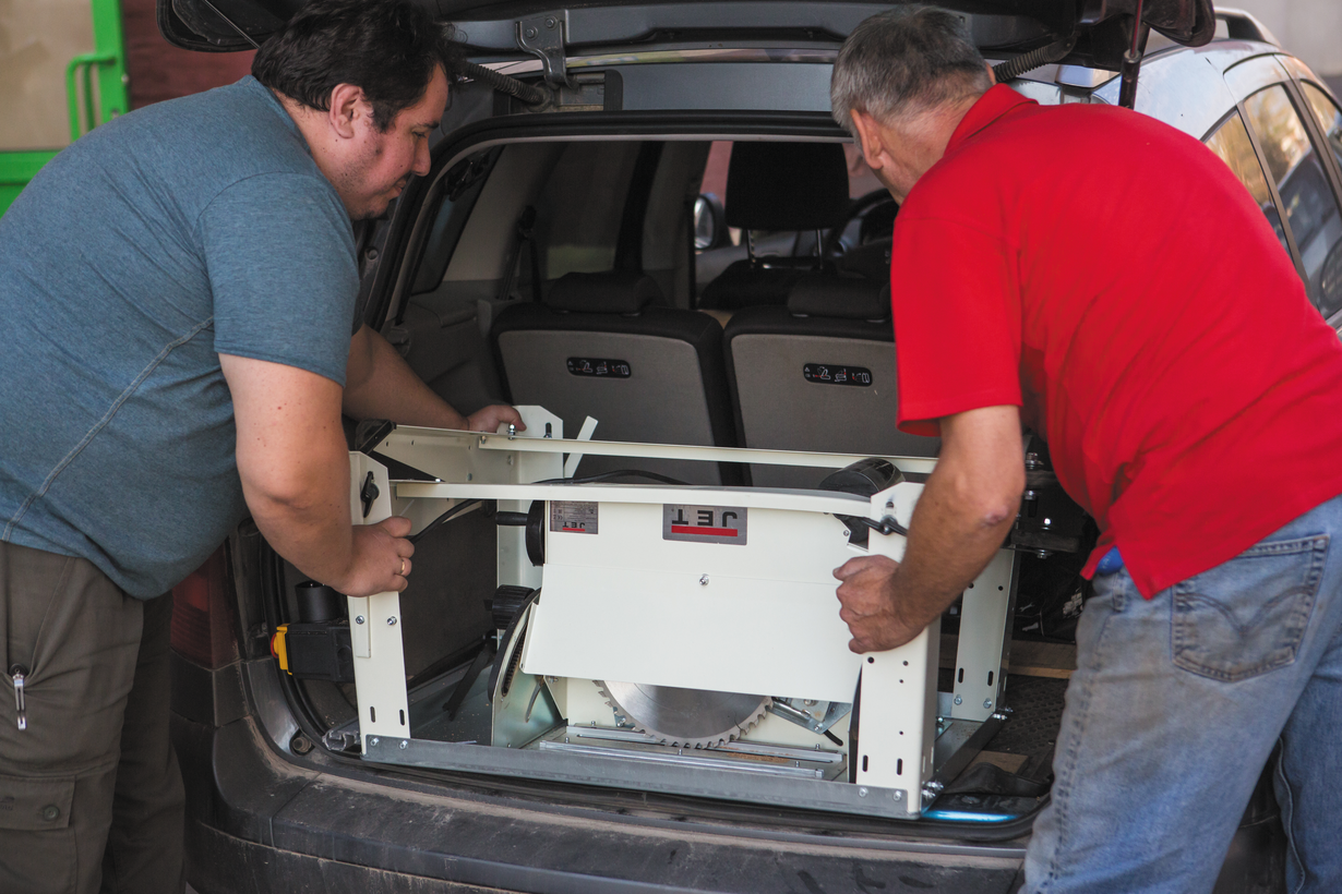 JET JTS-315SP Строительная циркулярная пила 230В (JET Дисконт) - (Демозал Москва)