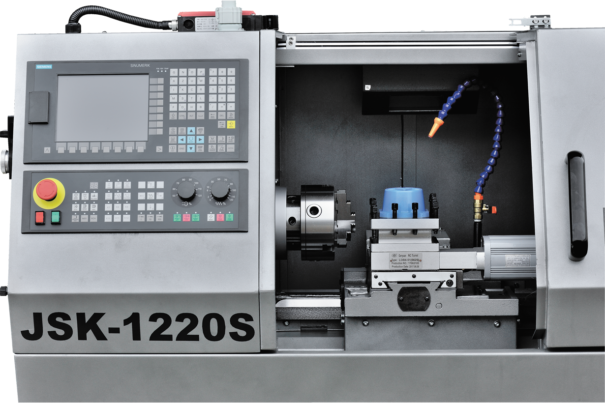 JET JSK-1220S CNC (Siemens, гидр. патрон, 6-ти поз. рев. голова)